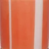 Duif vaas oranje D 9 H 10,3 cm