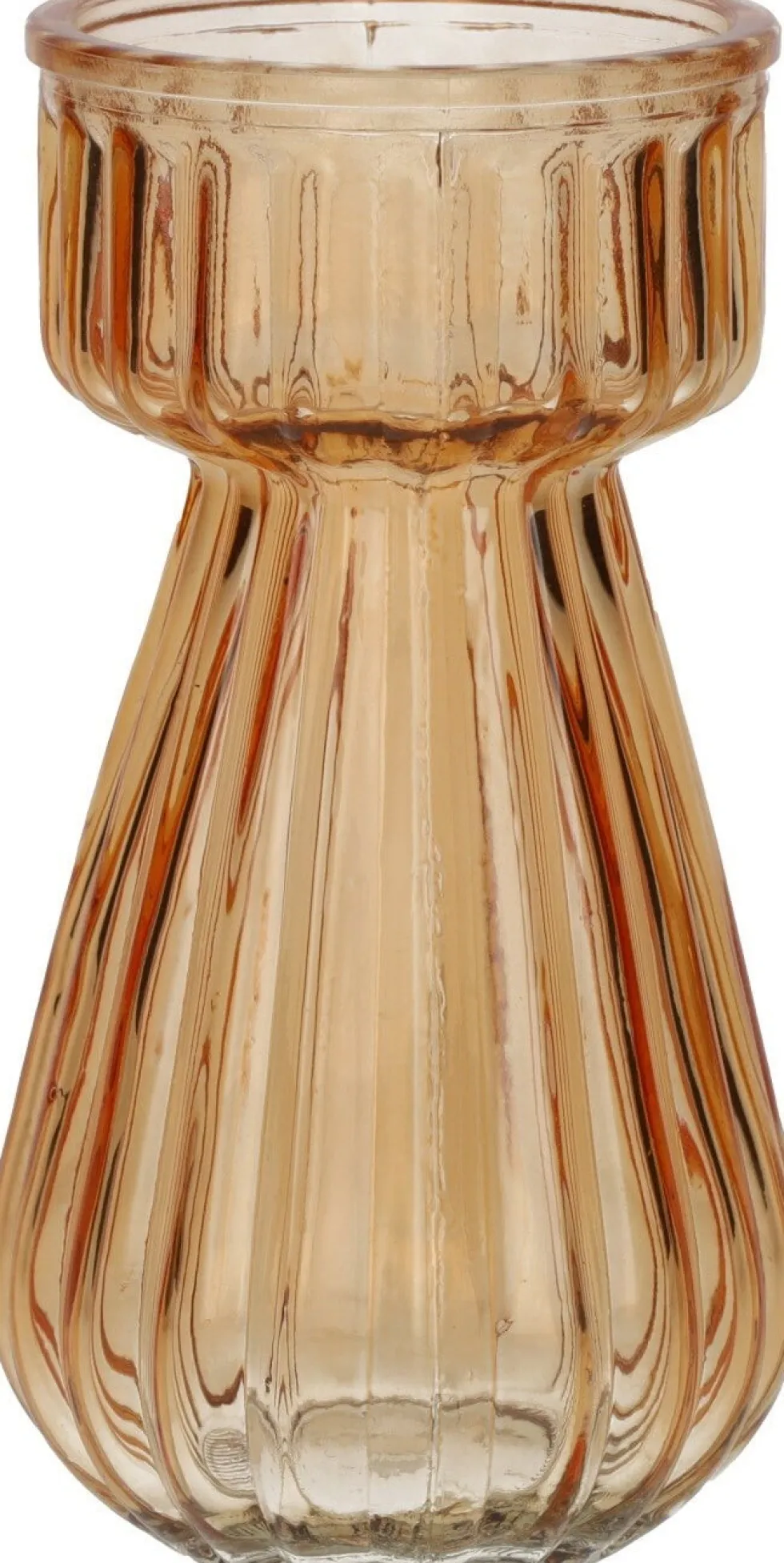 Duif vaas Zilva oranje D 8,3 H 15,5 cm