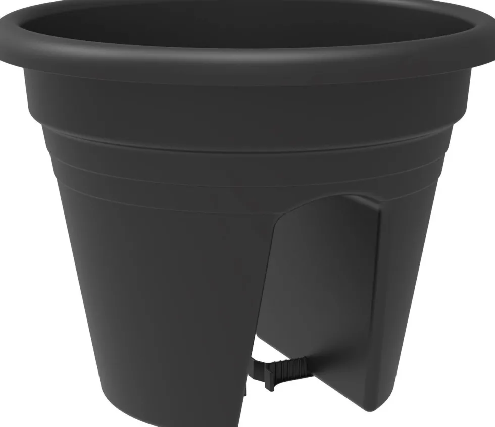 Easyday balkonbak Chill zwart D 29,5 H 22,5 cm