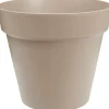 Easyday bloempot Smile Straight grijs D 19,5 H 17,5 cm