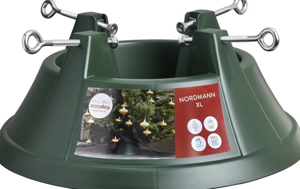 Easyday kerstboomstandaard Nordman groen D 52 H 20 cm