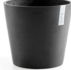 Ecopots bloempot Amsterdam donkergrijs D 40 H 35 cm