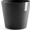 Ecopots bloempot Amsterdam donkergrijs D 25 H 22 cm