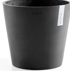 Ecopots bloempot Amsterdam donkergrijs D 25 H 22 cm