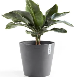 Ecopots bloempot Amsterdam grijs D 40 H 35 cm