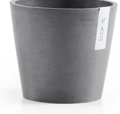 Ecopots bloempot Amsterdam grijs D 20 H 17,1 cm