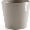 Ecopots bloempot Amsterdam taupe D 30 H 26,3 cm