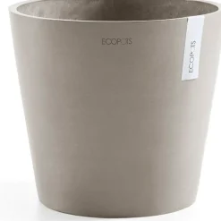 Ecopots bloempot Amsterdam taupe D 40 H 35 cm