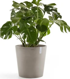 Ecopots bloempot Amsterdam taupe D 50 H 44 cm