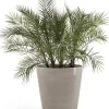 Ecopots bloempot Amsterdam Wheels taupe D 60 H 56 cm