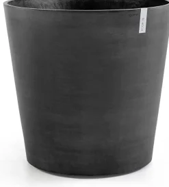 Ecopots bloempot Amsterdam Wheels grijs D 60 H 56 cm