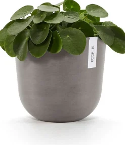 Ecopots bloempot Oslo taupe D 25 H 21,8 cm