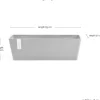 Ecopots plantenbak Bruges taupe 65 x 20 x 20 cm