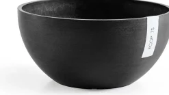 Ecopots plantenschaal Brussels donkergrijs D 25 H 12 cm