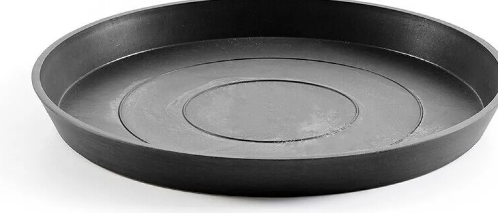 Ecopots plantenschotel Amsterdam donkergrijs D 44,5 H 3,5 cm