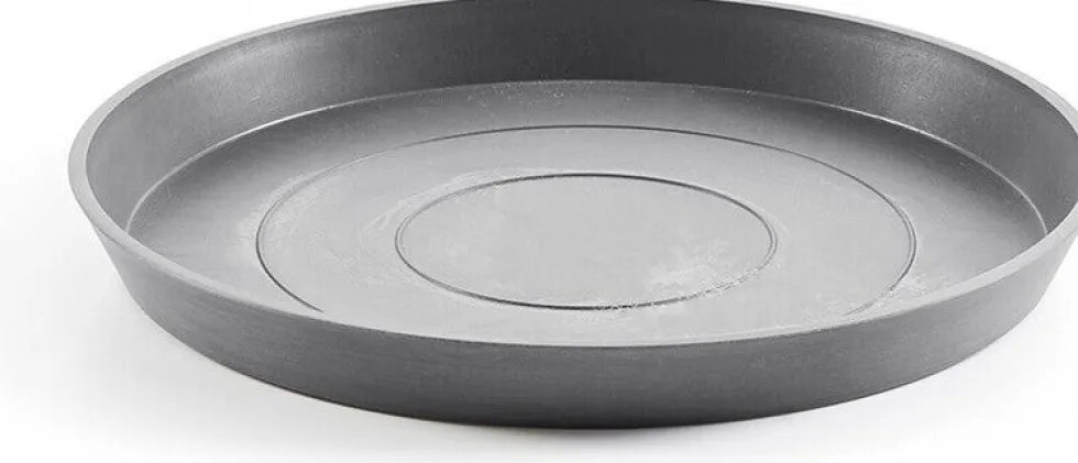 Ecopots plantenschotel Amsterdam grijs D 44,5 H 3,5 cm