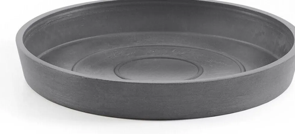 Ecopots plantenschotel Amsterdam grijs D 18 H 2,5 cm
