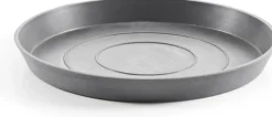 Ecopots plantenschotel Amsterdam grijs D 21 H 2,5 cm