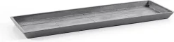 Ecopots plantenschotel Bruges grijs 67,3 x 22,5 x 2,8 cm