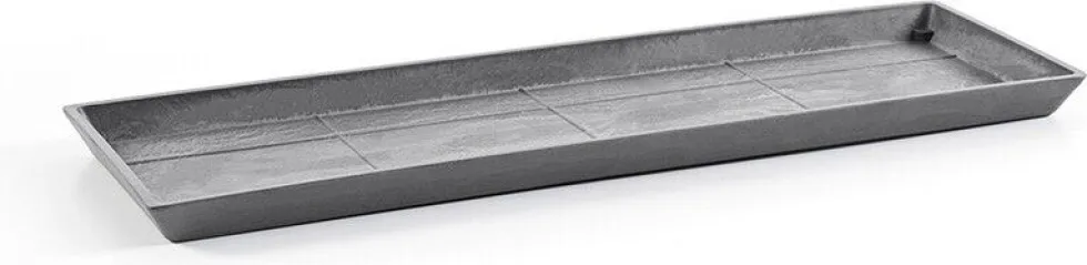 Ecopots plantenschotel Bruges grijs 67,3 x 22,5 x 2,8 cm