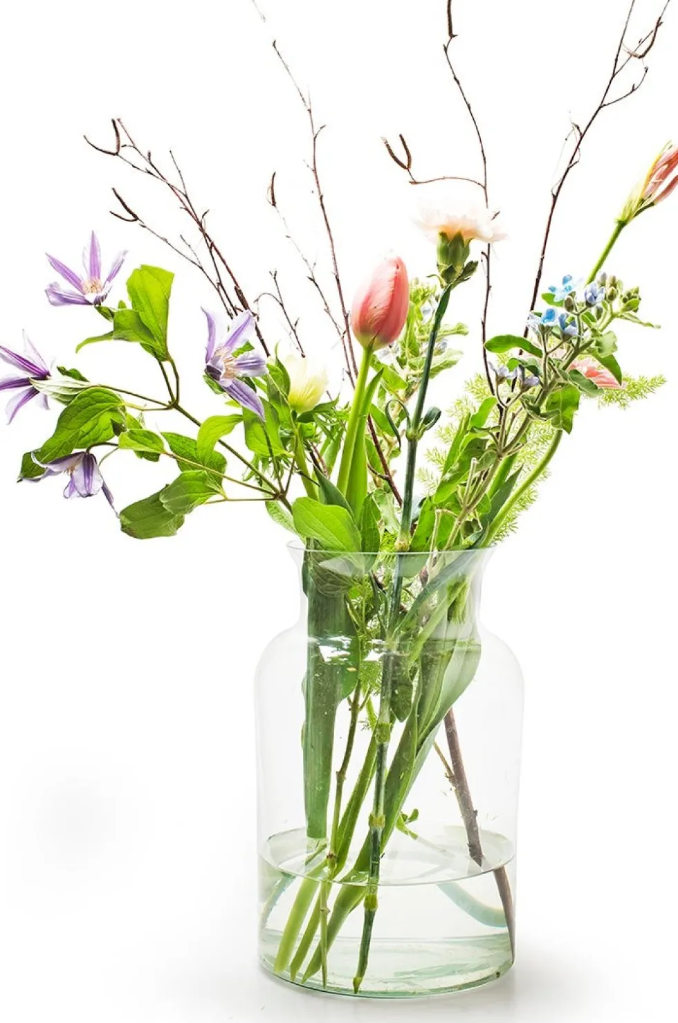 Eco vaas Nobles glas D 19 H 30 cm transparant
