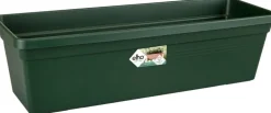 Elho balkonbak Green Basics groen 39,3 x 16,5 x 14 cm