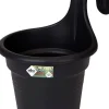 Elho balkonbak Green Basics zwart D 18 H 25,5 cm