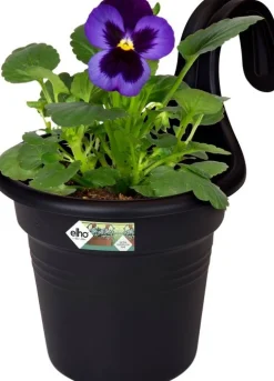 Elho balkonbak Green Basics zwart D 18 H 25,5 cm