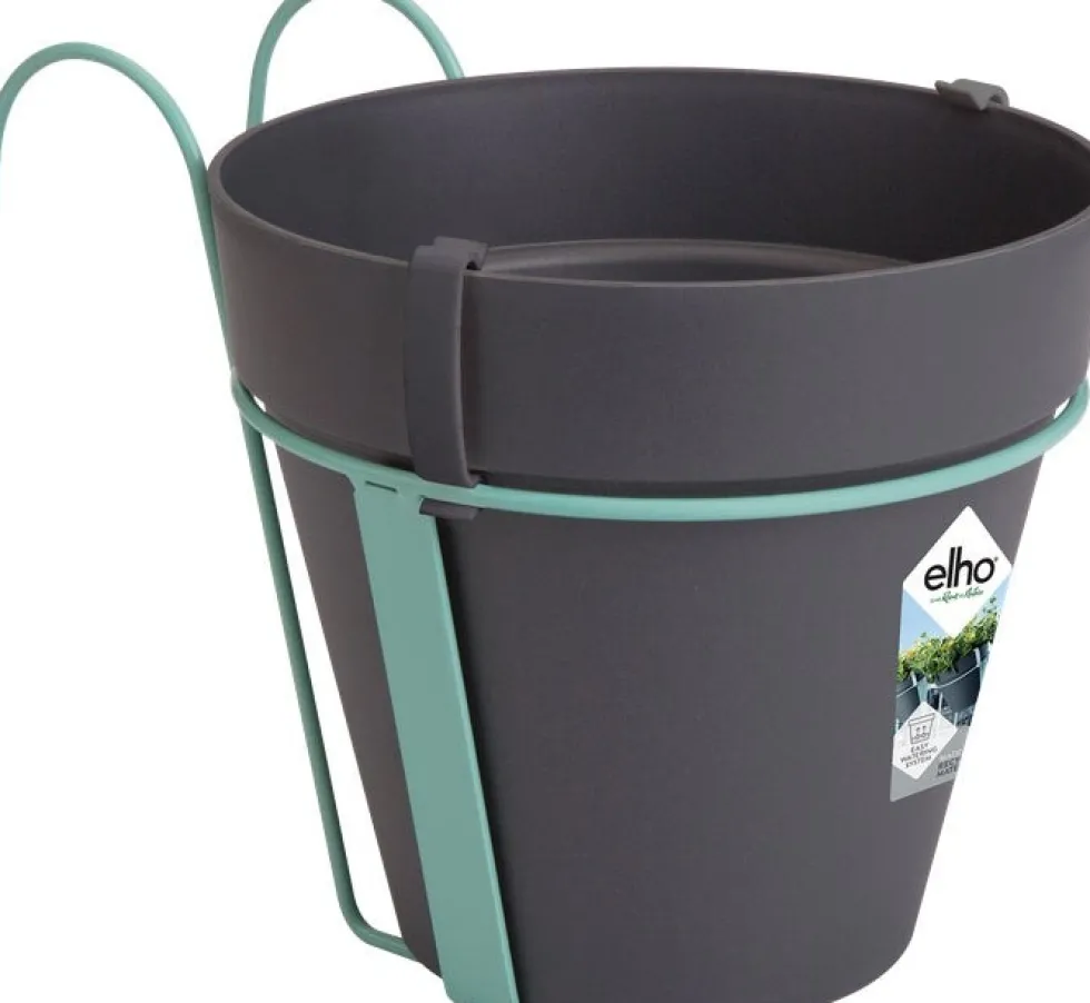 Elho balkonbak Loft Urban antraciet D 28 H 20 cm