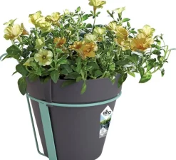 Elho balkonbak Loft Urban antraciet D 28 H 20 cm