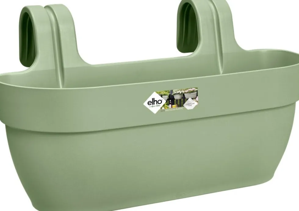 Elho balkonbak Vibia Campana Easy Hanger groen 46 x 24,1 x 26,5 cm