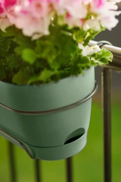 Elho balkonbak Vibia Campana groen 50,4 x 26 x 17,7 cm