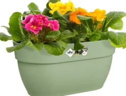 Elho balkonbak Vibia Campana Easy Hanger groen 36 x 24,1 x 26,5 cm