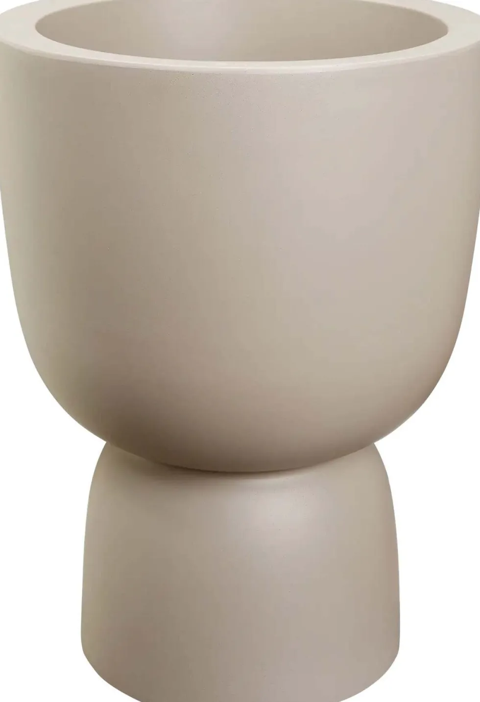 Elho bloempot Amber Coupe beige 35 D 49 H cm