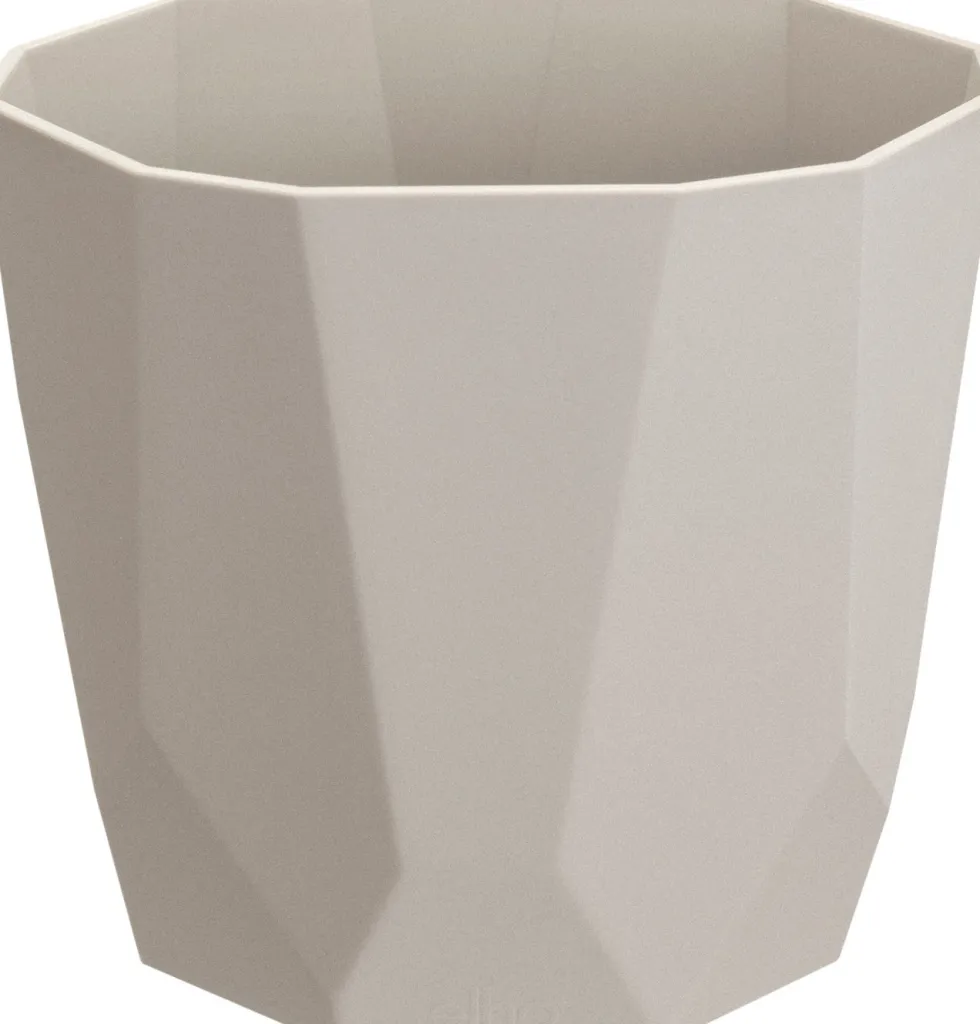 Elho bloempot B. for rock 16,6 x 16,1 x 14,8 cm grijs