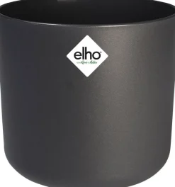 Elho bloempot B. for soft antraciet D 13,8 H 12,5 cm
