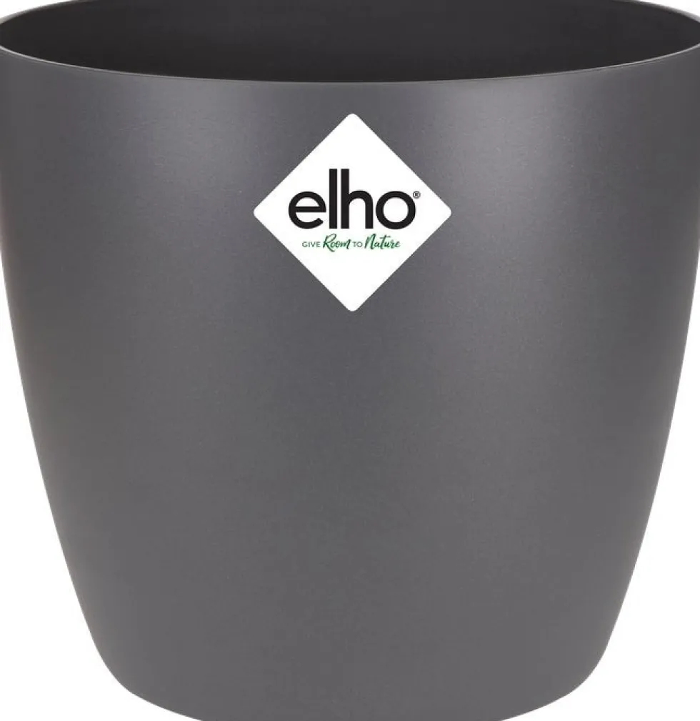 Elho bloempot Brussels antraciet D 11 H 9,7 cm