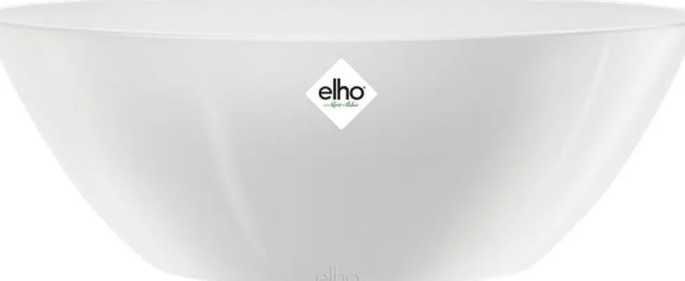 Elho bloempot Brussels diamond wit D 16,5 H 13 cm