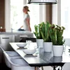 Elho bloempot Brussels diamond wit D 15,8 H 14,5 cm