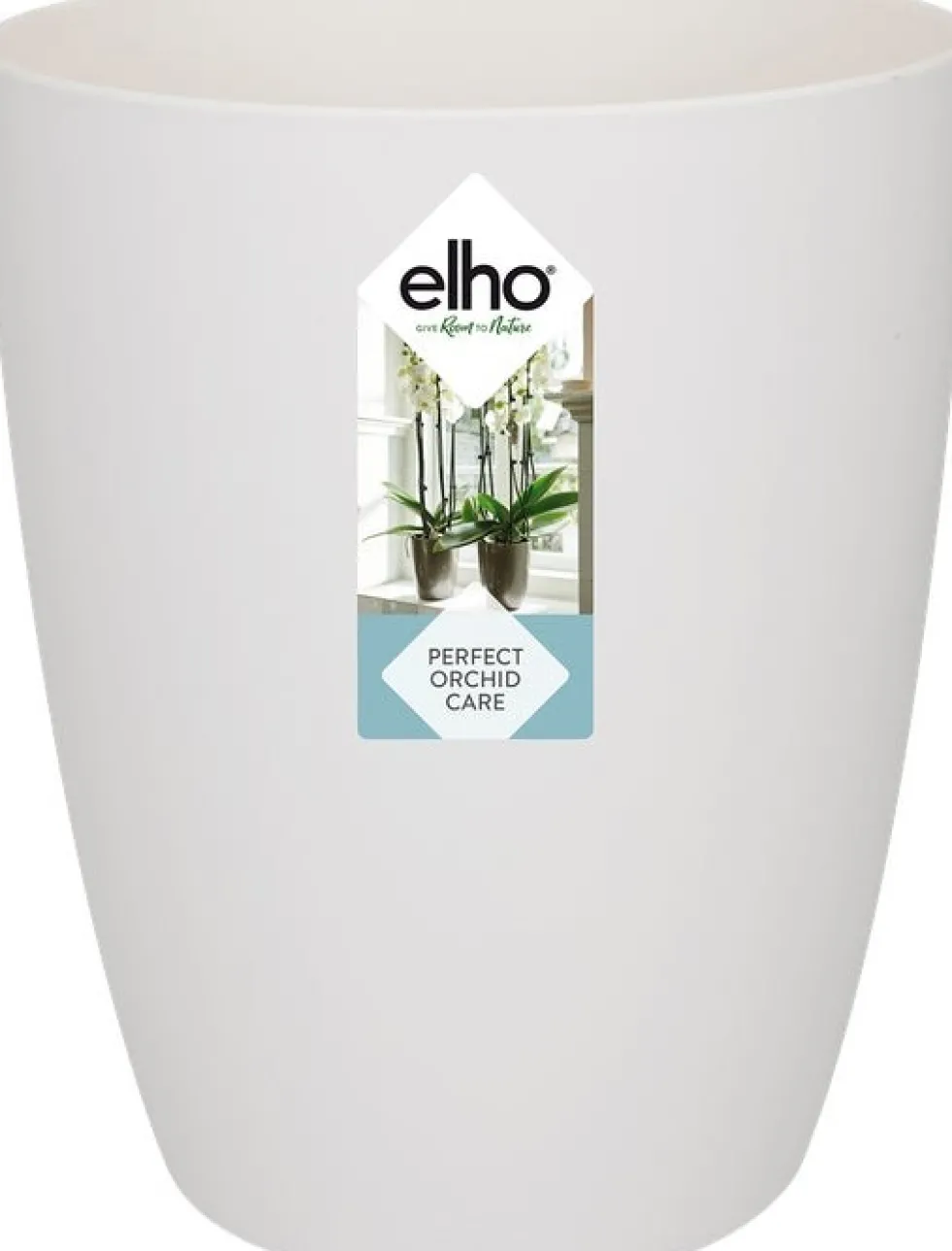 Elho bloempot Brussels orchidee wit D 12,5 H 15,5 cm