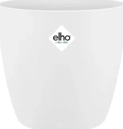 Elho bloempot Brussels wit D 13,5 H 12,6 cm