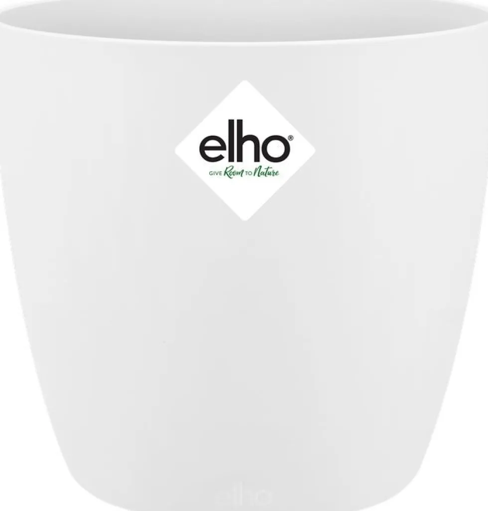Elho bloempot Brussels wit D 6,7 H 6 cm