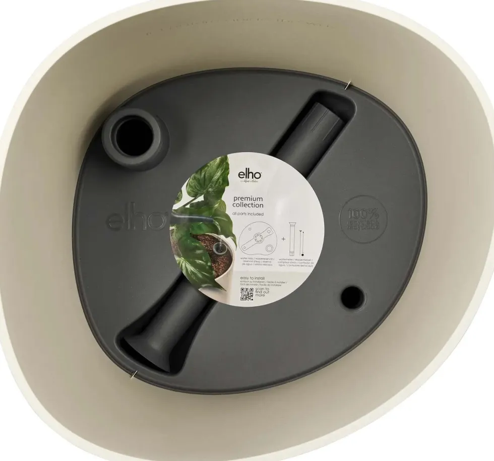 Elho bloempot Eden Aquacare wit 39 x 39 x 50 cm