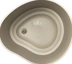 Elho bloempot Eden taupe 33 x 35 x 32 cm
