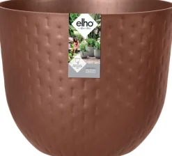 Elho bloempot Fuente bruin D 30 H 24 cm