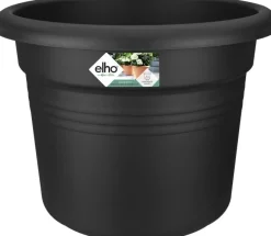 Elho bloempot Green Basics zwart D 38,8 H 30 cm