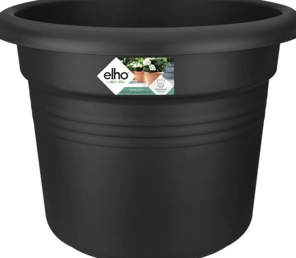 Elho bloempot Green Basics zwart D 54,3 H 41,2 cm