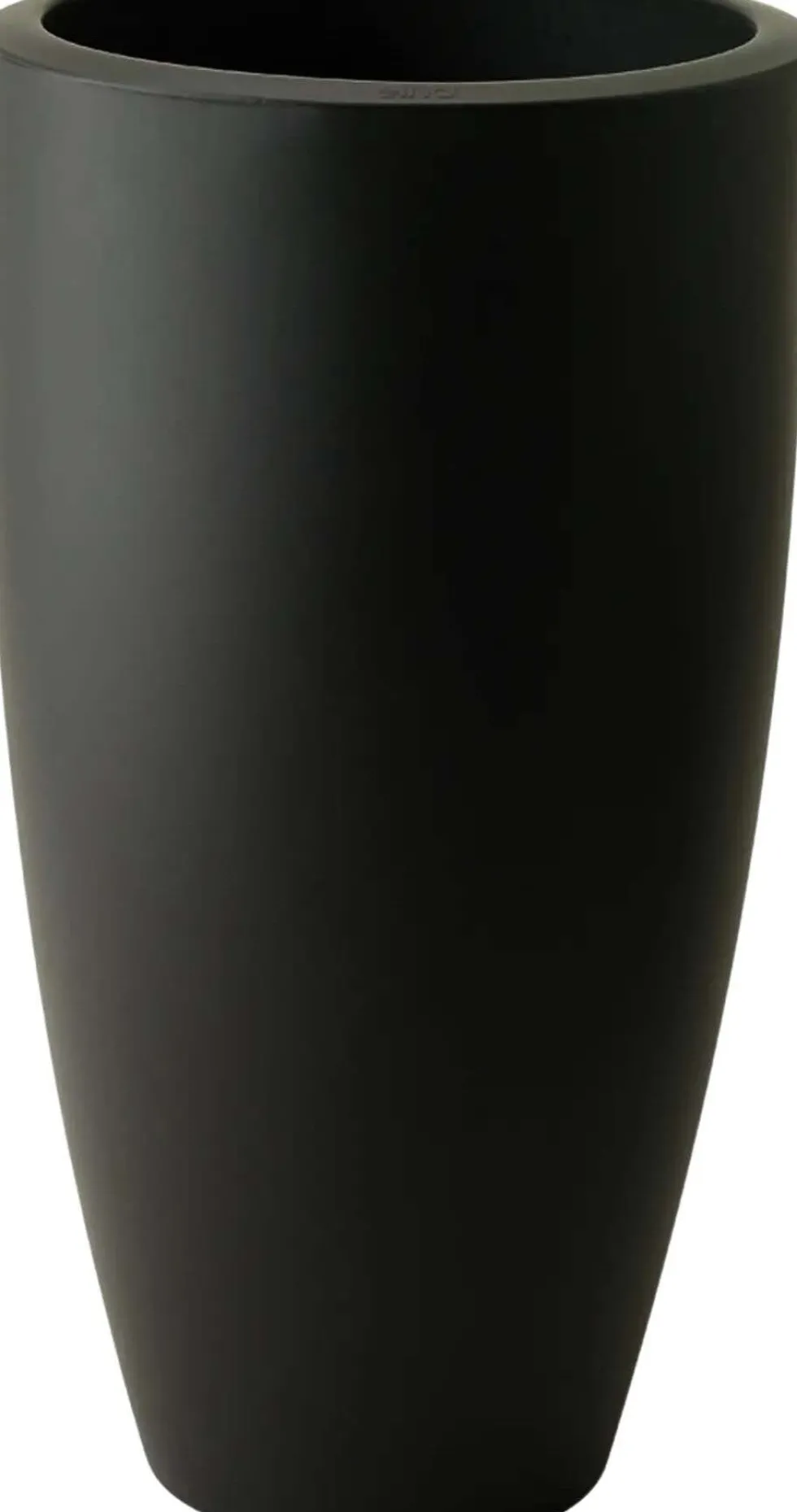 Elho bloempot June Round zwart D 30 H 53 cm