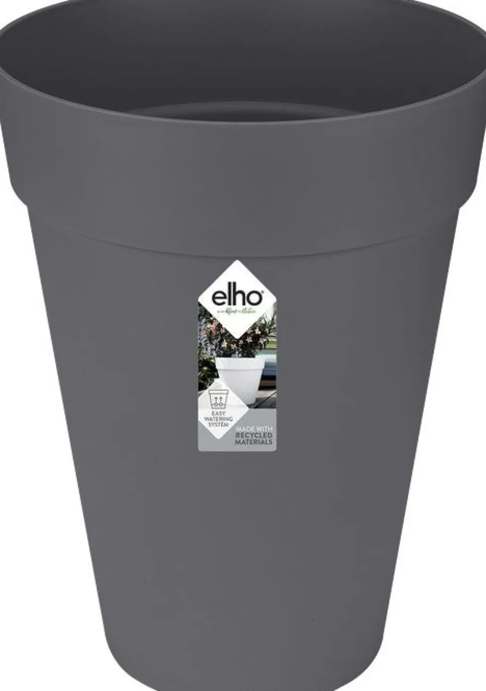Elho bloempot Loft Urban antraciet D 42 H 56 cm