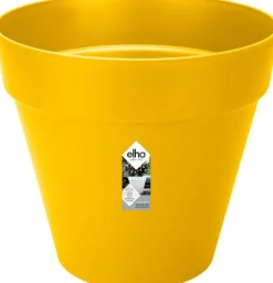 Elho bloempot Loft Urban geel D 38,5 H 35,3 cm